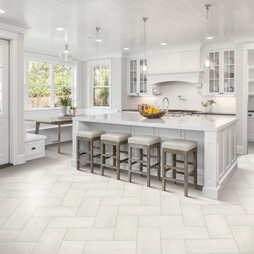 Family Floors & More provides tile flooring solutions in Elk Grove, CA. - Sinova - White Canvas