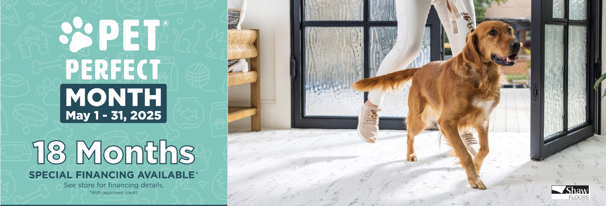 Shaw Pet Perfect Carpets on sale this May from Family floors & more